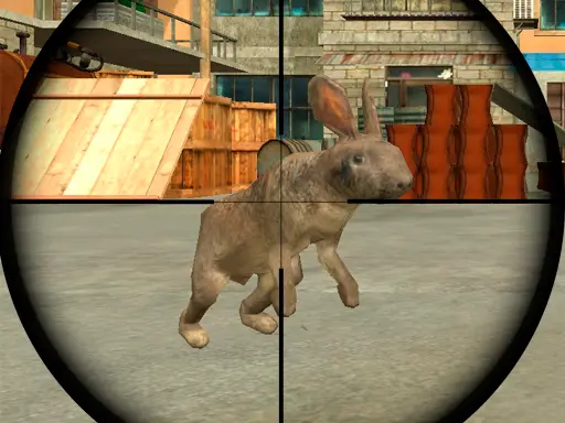 Rabbit Shooter - 猟 rabbit ゲームで遊ぶ無料シューティングゲーム