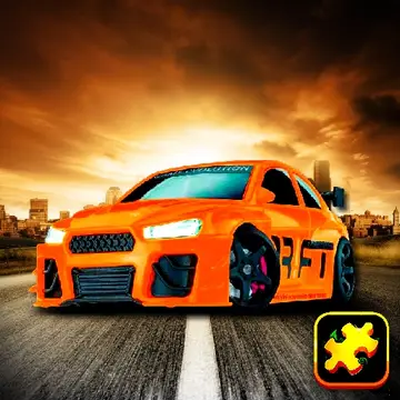 لعبة Racing Beast Puzzle للألغاز والسباقات عبر الإنترنت مجاناً