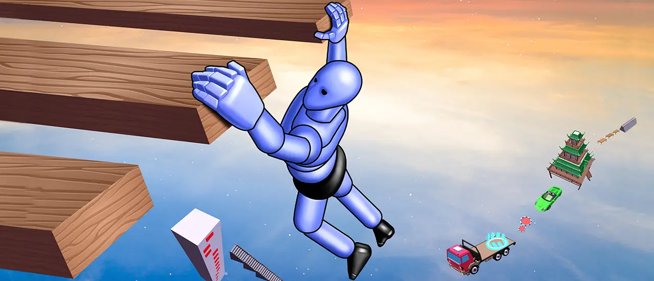 Ragdoll Parkour Simulator - Jeu d'Action et Agilité en Ligne