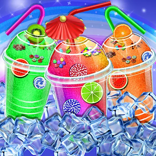 Rainbow Frozen - Jeu de Cuisine Gratuit en Ligne