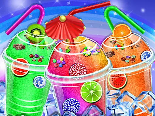 Rainbow Frozen - Jeu de Cuisine Gratuit en Ligne