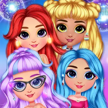 Rainbow Girls NYE Fashion Oyna - Ücretsiz Giydirme ve Moda Oyunu