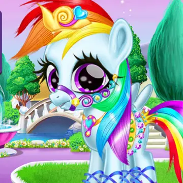 Rainbow Pony Caring - Fun Play Game for Kids