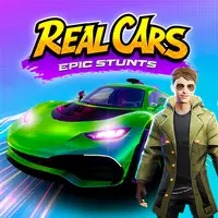 Real Cars Epic Stunts لعبة سباق وتحديات السيارات المجانية