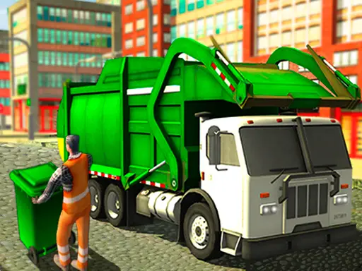 Real Garbage Truck - City Cleaner Simulator & Driving Game