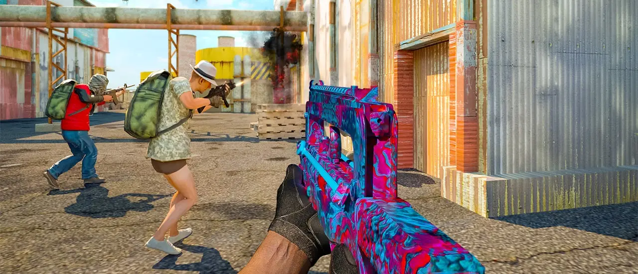 Real Shooting FPS Strike - Jogue Jogo de Tiro Offline Grátis