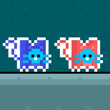 Red and Blue Cats - Jogue jogo de aventura online grátis