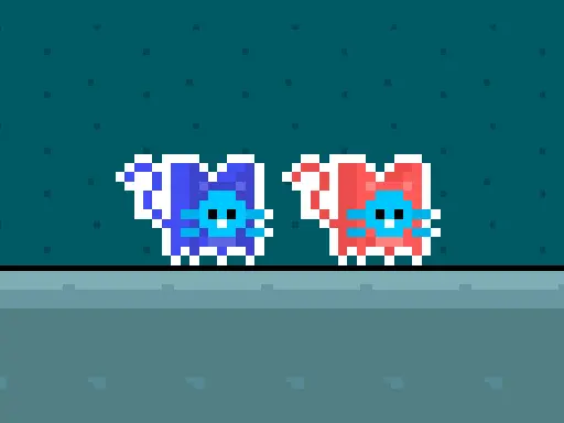 Red and Blue Cats - Fun Adventure Game for Kids and Fans