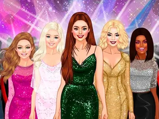 Red Carpet Dress Up Girls - Juego de vestir gratis para chicas
