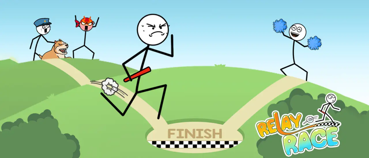 Relay Race Oyunu - Bulmaca ve Yarışma Oyunları