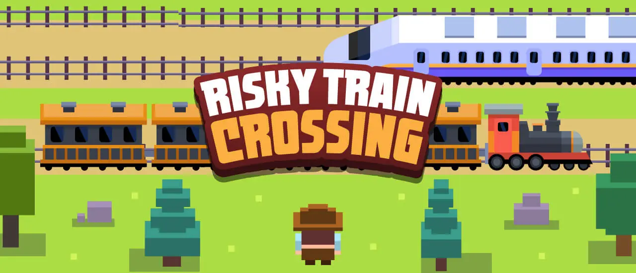 Risky Train Crossing – Kostenloses Spiel zum Überqueren der Bahnschienen