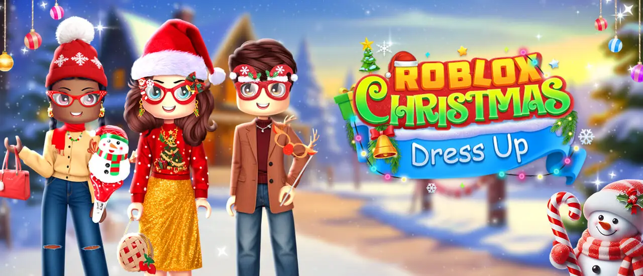Roblox Christmas Dressup - Juego de vestir navideño online y gratis