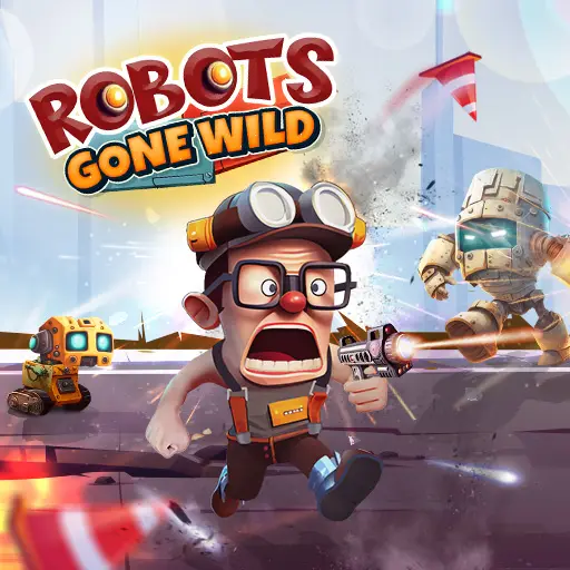 Robots Gone Wild: Juego de disparos y supervivencia en línea