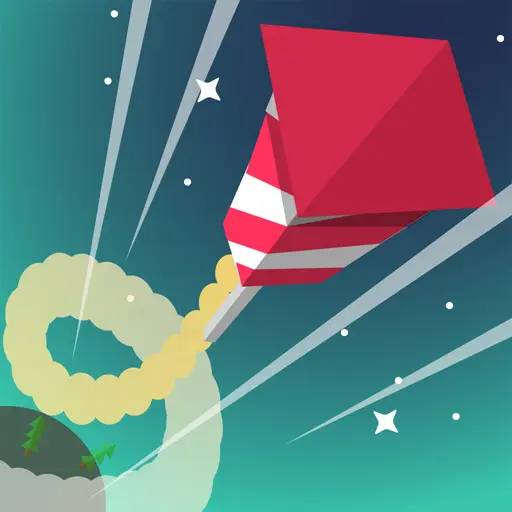 Rocket Stars DX 無料で遊べるカジュアルゲーム - 空を飛ぶロケットシューティング