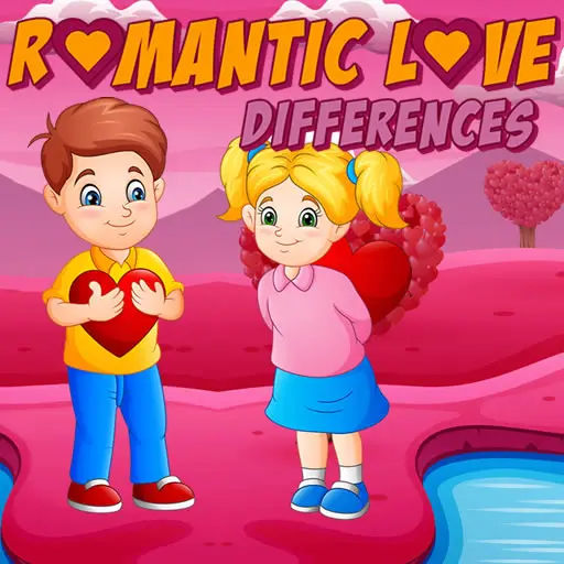 Romantic Love Differences - Jogo de Encontrar Diferenças Online Grátis