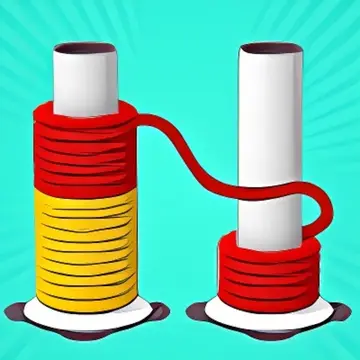 Rope Color Sort 3D - Jeu de Puzzle en Ligne Gratuit