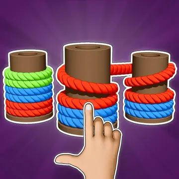 Rope Sorting kostenlos spielen – Puzzle & Casual Spiel online