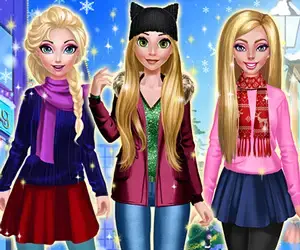 Rosalie Winter Day - Juego de vestir y moda para jugar online gratis