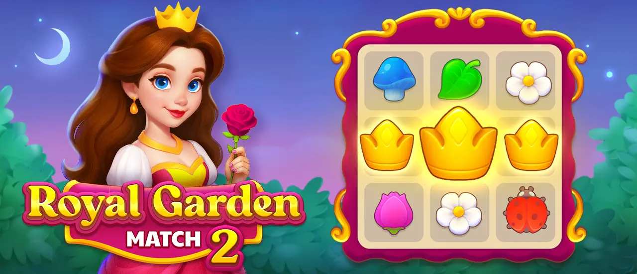 ロイヤルガーデンマッチ2 - 無料パズルゲームで遊ぼう