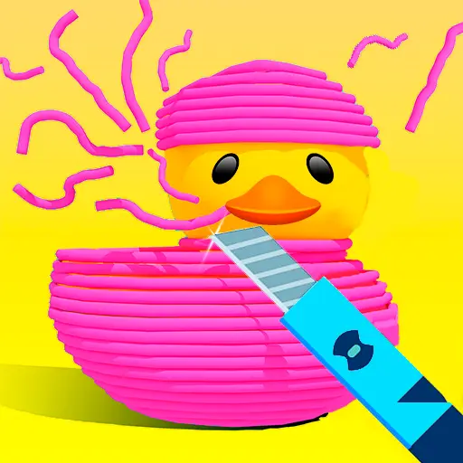 Rubber Band Slice - Jeu de coupe relaxant en ligne gratuit