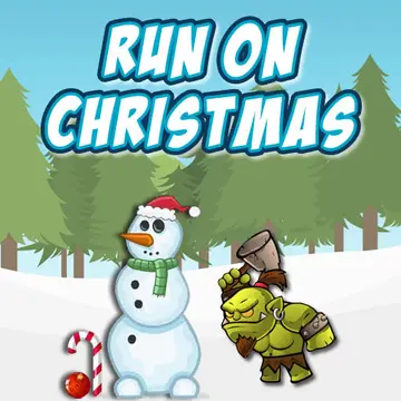 Running On Christmas - Eğlenceli Koşu Oyunu Oyna