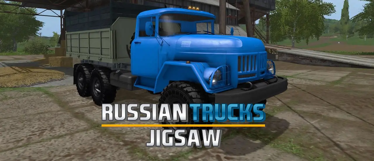 Russian Trucks Jigsaw – Kostenloses Online Puzzle zum Spielen