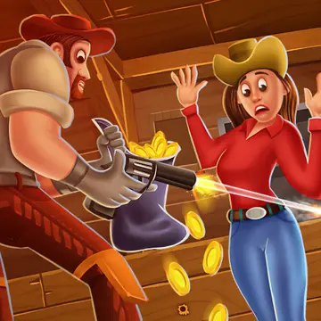 Saloon Robbery – Kostenloses Shooter-Spiel online spielen