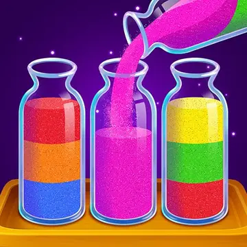 Sand Sort: لعبة ترتيب الألوان المجانية للعب أونلاين