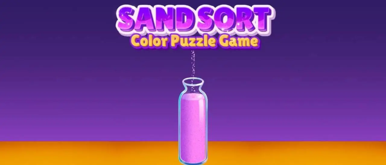 Sand Sort : Jeu de Puzzle de Tri de Couleurs Gratuit