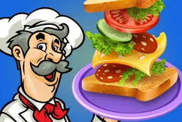 Sandwich Baker Oyna - Lezzetli Sandviçler Yapma Oyunu