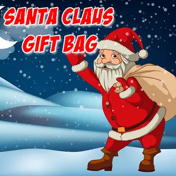 Santa Claus Geschenkbeutel Puzzlespiel kostenlos online spielen