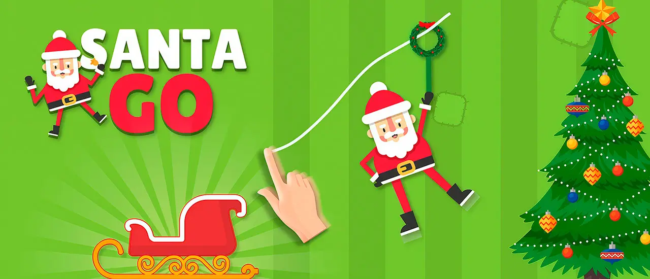 Santa Go - Weihnachts Puzzle Spiel kostenlos online spielen