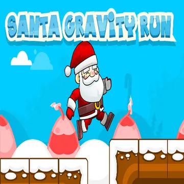 Santa Gravity Run - Juego Gratis para Móviles y PC