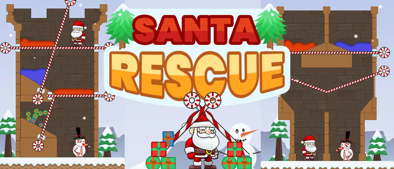 Santa Rescue - Fun Christmas Puzzle Play Game for All Ages