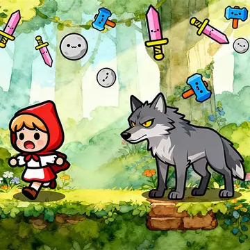 Save Little Red Hood - Juego de Puzzle Match-3 Gratis