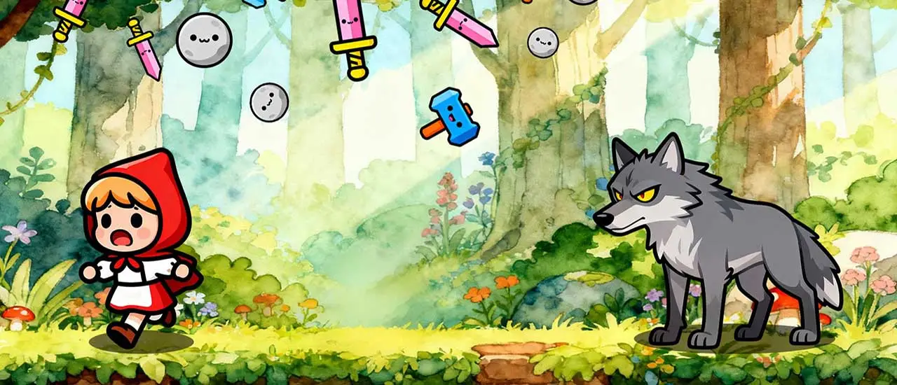 Save Little Red Hood - Juego de Puzzle Match-3 Gratis