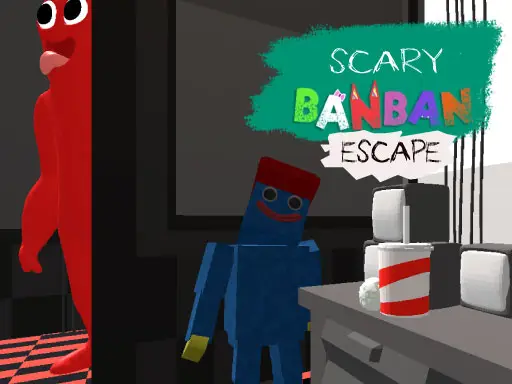 Scary BanBan Escape - Play Horror Survival Game Online for Free
