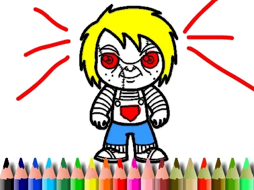 Scary Boy Coloring Book - Jeu de coloriage en ligne gratuit