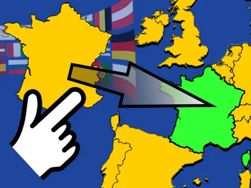 Scatty Maps Europe - Play Free Educational Geography Puzzle Game
