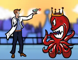 Scientist vs Aliens - Jogo Match-3 Online Grátis