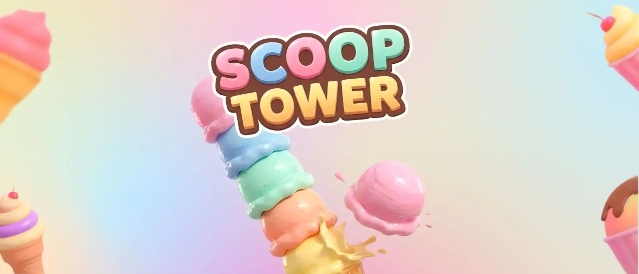 Scoop Tower : Jeu de stacking de glace 3D gratuit en ligne