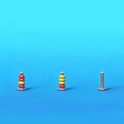 Screw Color Sorting Master - Jogue Jogo de Quebra-Cabeça Casual Grátis