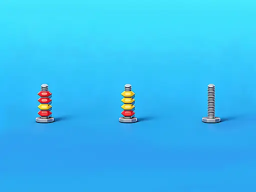 Screw Color Sorting Master - Jogue Jogo de Quebra-Cabeça Casual Grátis