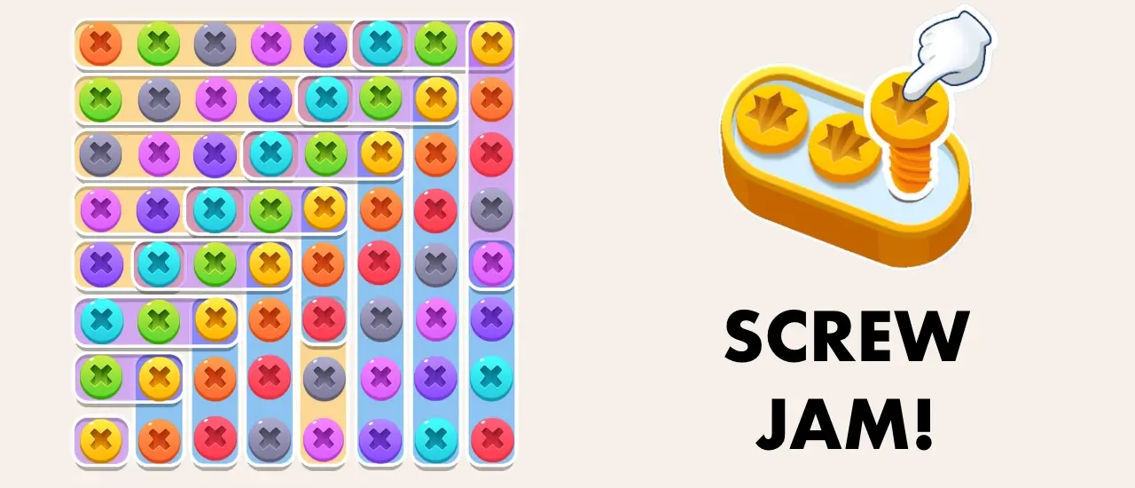 Screw Jam! Juego de Rompecabezas de Tornillos Gratis