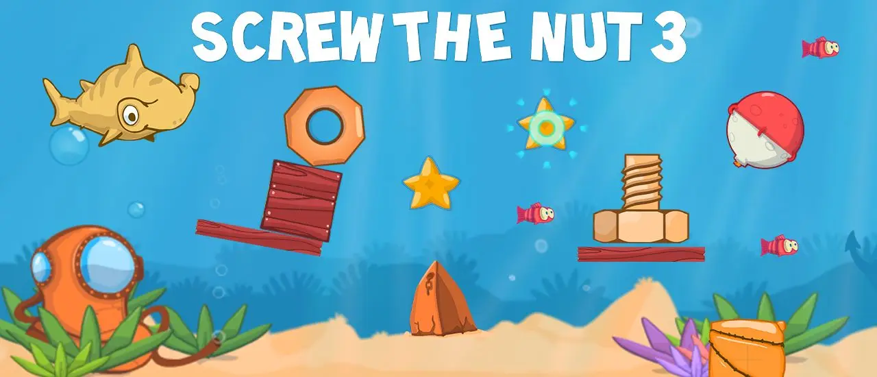 Screw the Nut 3 - Jogo de Quebra-Cabeça Online Grátis