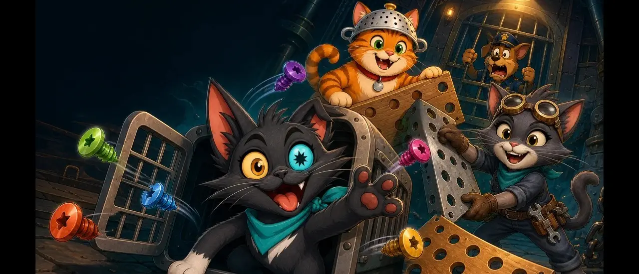 Screwloose Cats: Tail Rescue