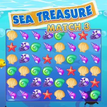 Sea Treasure Match 3 - Jeu en ligne gratuit