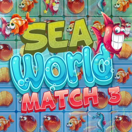 Sea World Match 3 - オンラインパズルゲームを無料でプレイ
