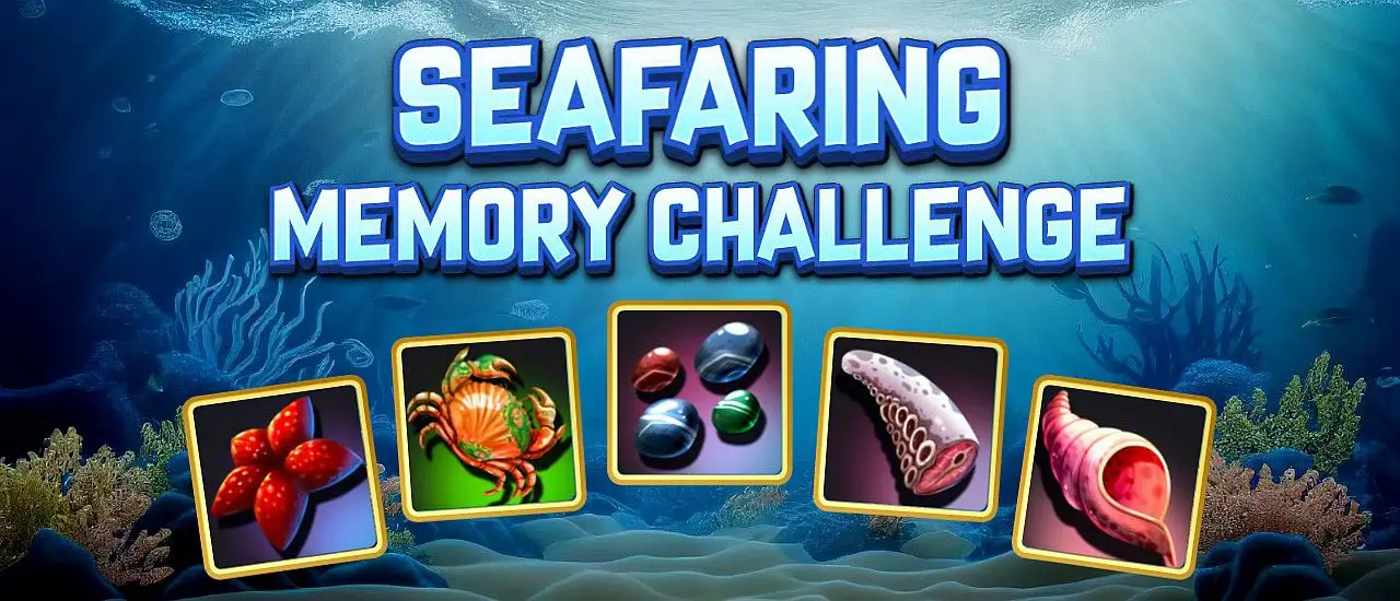 シーフェアリングメモリーチャレンジ 無料で遊べる海のパズルゲーム