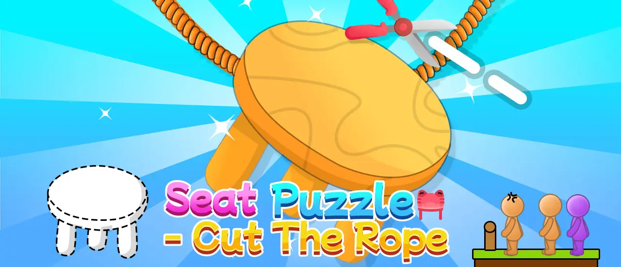 لعب لعبة Seat Puzzle - قطع الحبال وألعاب الألغاز المجانية